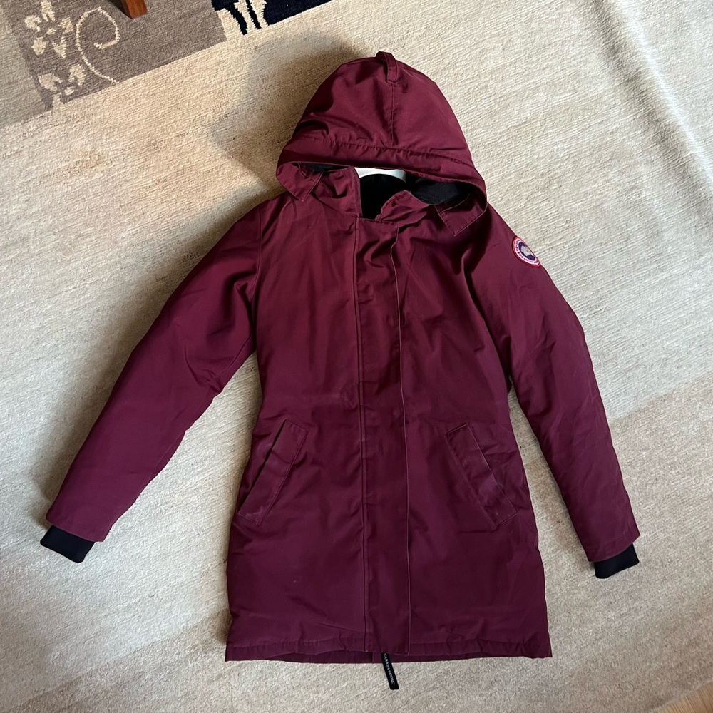 Canada Goose Leslie Parka - Burgundy